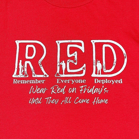 RED Shirt Friday, LG, Unisex T-shirt - Picture 1 of 4